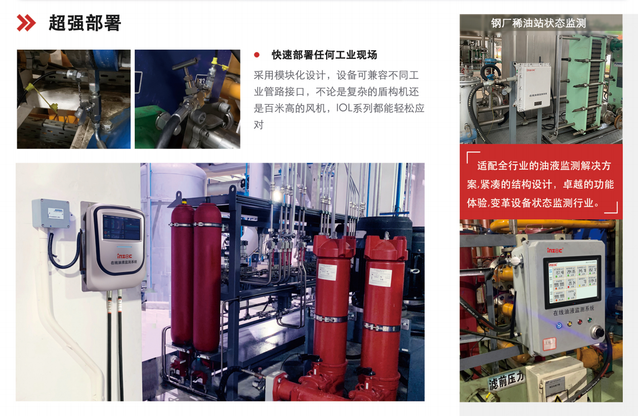 IOL-CG系列在線油液監(jiān)測系統(tǒng) 應(yīng)用部署
